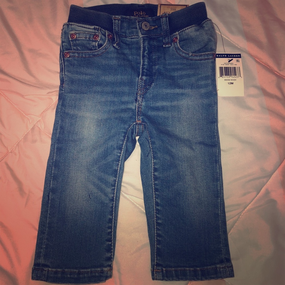 Ralph Lauren polo baby jeans cute and comfortable